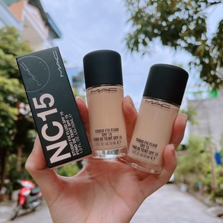 Kem nền mac studio fix fluid foundation 30ml spf 15, kem che khuyết điểm mac 30ml - shie beauty