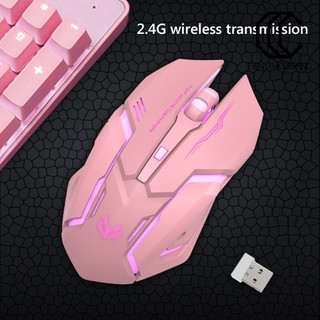 [TT]☼T1 Ergonomic 2.4G Rechargeable Silent Backlit USB Optical Wireless Gaming Mouse