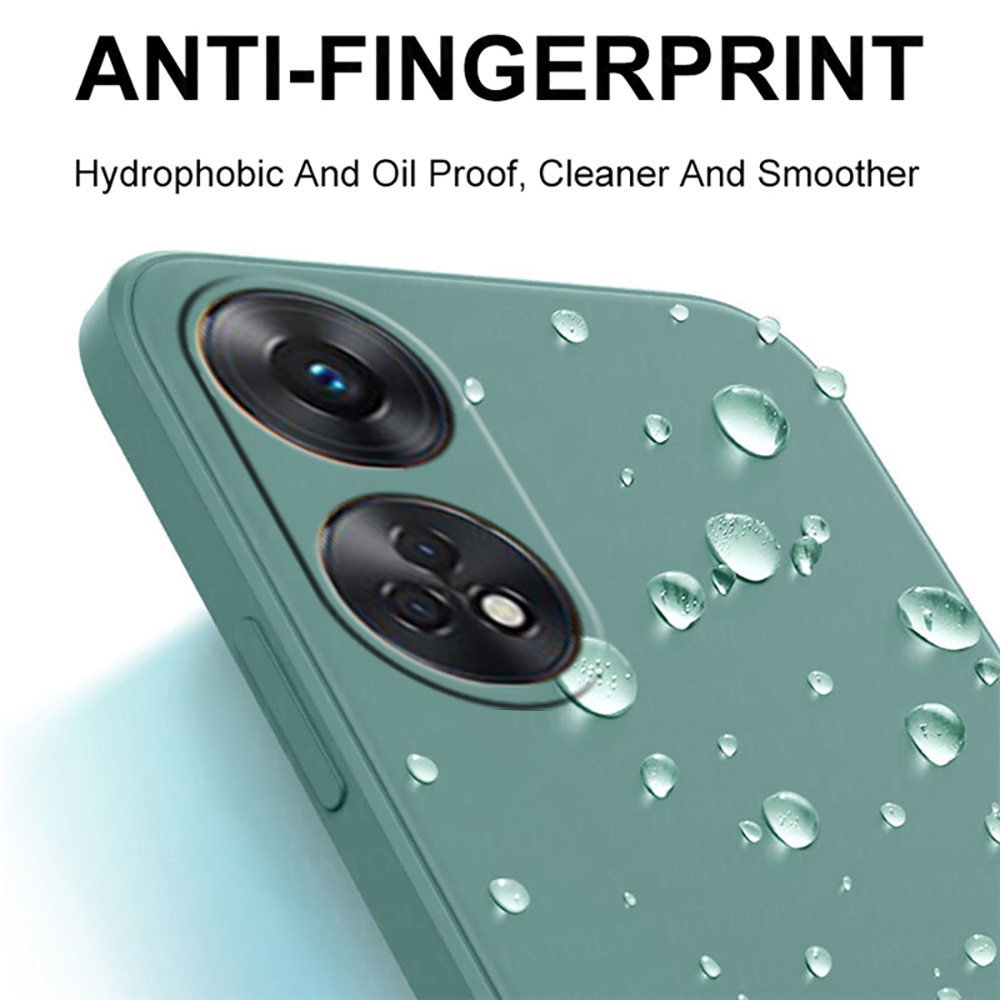 Ốp Điện Thoại TPU Dẻo Vuông Màu Kẹo Ngọt Cho Oppo Reno8 T 5G Reno 8T 5G Reno8 T Reno8T 4G 5G CPH2481 CPH2505