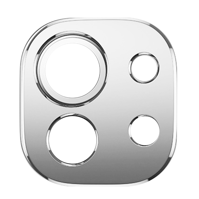 Set 2 Miếng Dán Bảo Vệ Ống Kính Máy Ảnh Sau Màu Đen / Bạc Cho Xiaomi 11 Mi 11