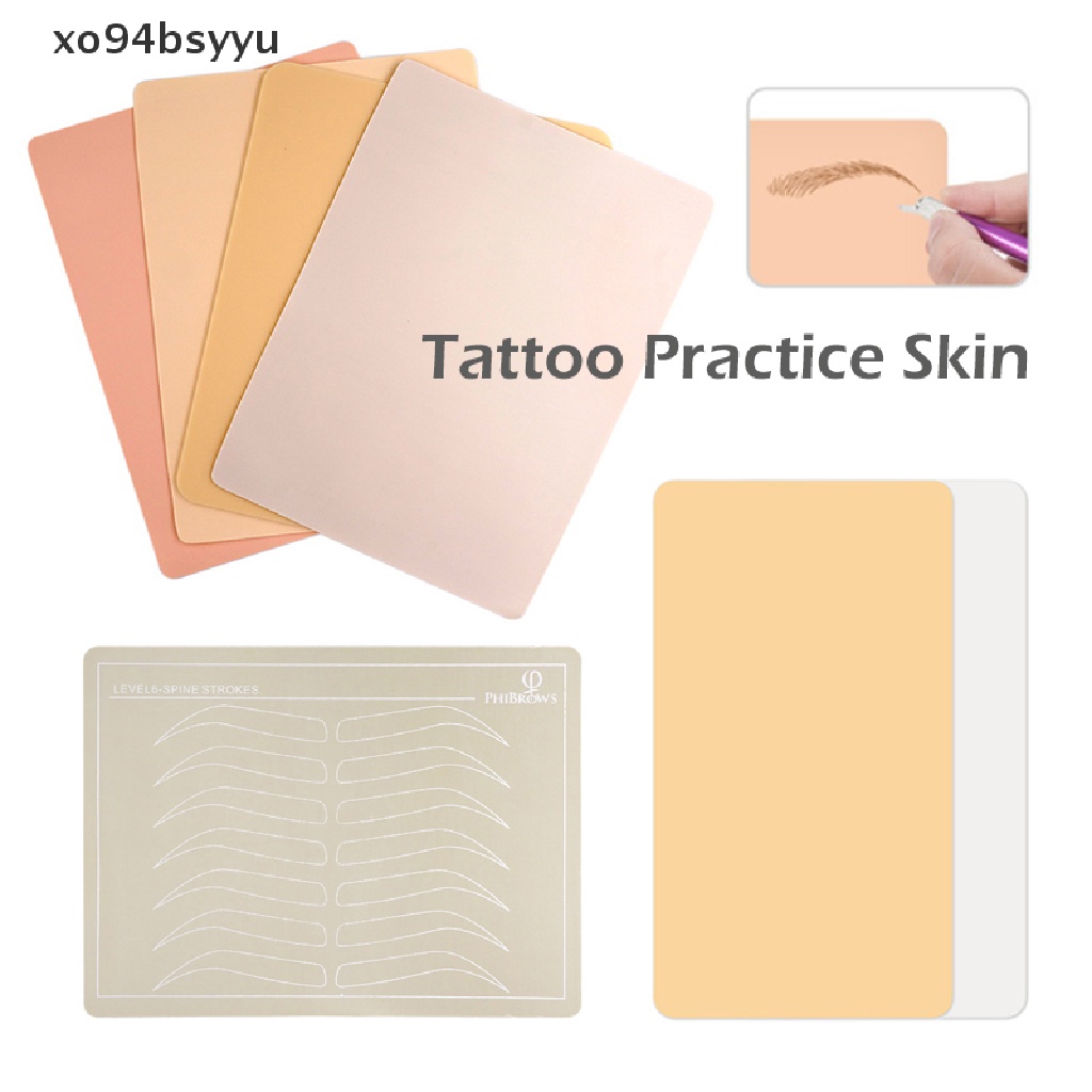 Miếng Da Thực Hành Xo94Bsyu Dùng Luyện Tập Trang Điểm Lông Mày / Môi