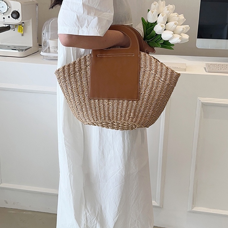 Túi Xách Tay Sức Chứa Lớn Phong Cách Mùa Hè Cho Nữ