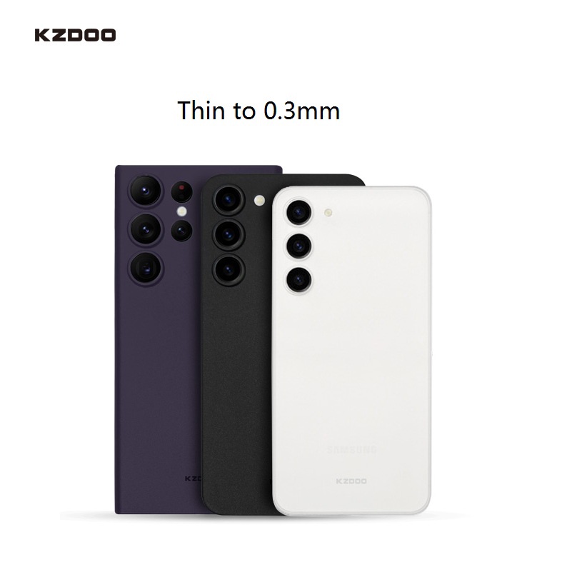 Ốp Điện Thoại Siêu Mỏng Nhám 0.3mm Cho Samsung Galaxy S23 / S23 Plus / S23 Ultra