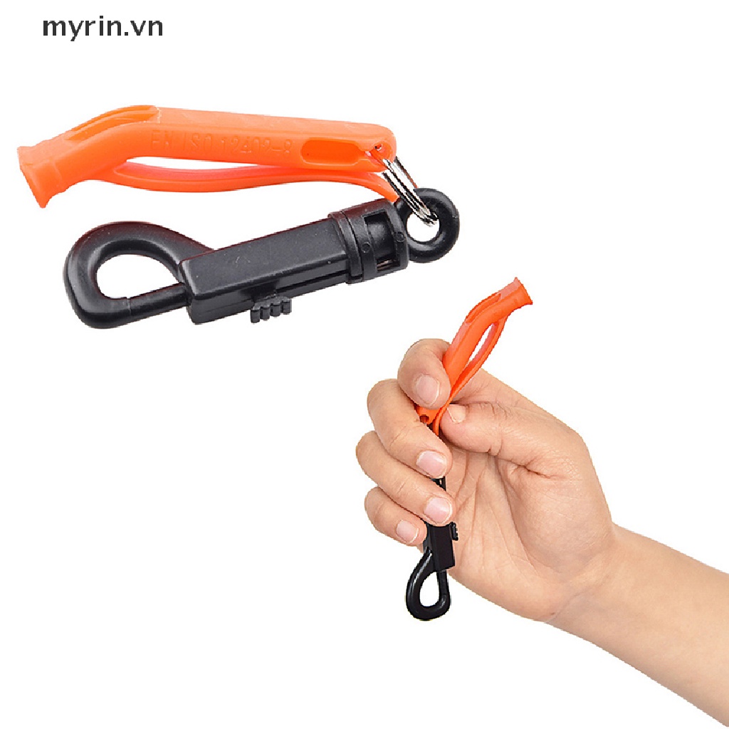 Set 1 / 5 Còi Thổi Đi Cắm Trại Bằng Nhựa PP An Toàn