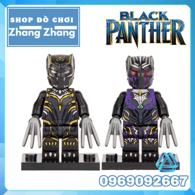 Đồ chơi xếp hình lắp ráp Chiến binh báo đen Black Panther TV1009 TV1010