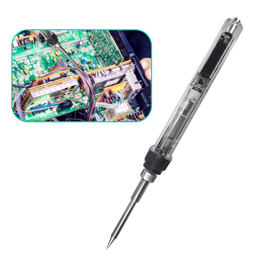 Mỏ Hàn Điện Mini LLKQQ DC 12-24V 72W T12