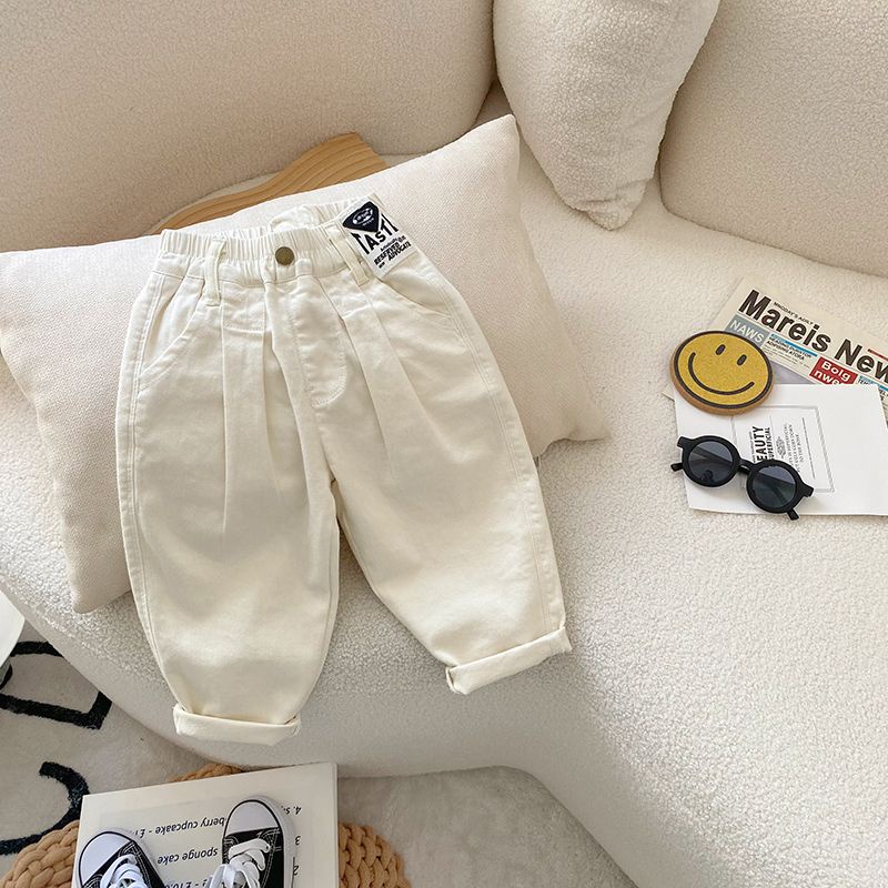 Quần Dài Mỏng Thoải Mái Phong Cách Hàn Quốc Thời Trang Xuân Thu Cho Bé Trai 30317