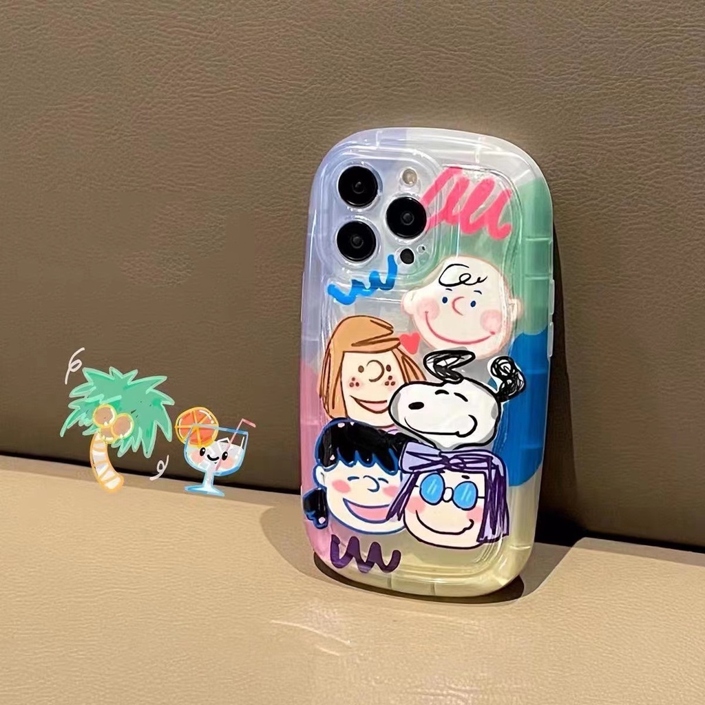 Ốp Điện Thoại Silicon TPU Mềm Trong Suốt Chống Sốc In Hình Gia Đình Dễ Thương Cho IPhone 13 11 14 12 Pro XS Max X XR 7 + 8 Plus