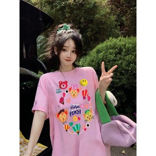 Áo Thun TN QC In Hình Cute - E132