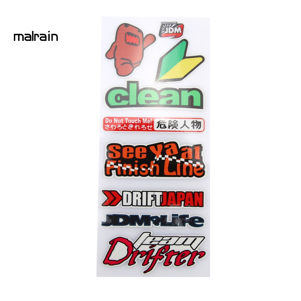 Bộ 5 Miếng Dán Trang Trí Xe Mô Tô Chống Mòn Dễ Tháo Gỡ