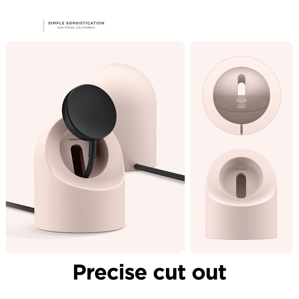 Silicone Giá Đỡ Điện Thoại Bằng Silicon Cho samsung galaxy watch 3 4 5 6 pro 40mm 41mm 42mm 43mm 44mm 45mm 46mm 47mm