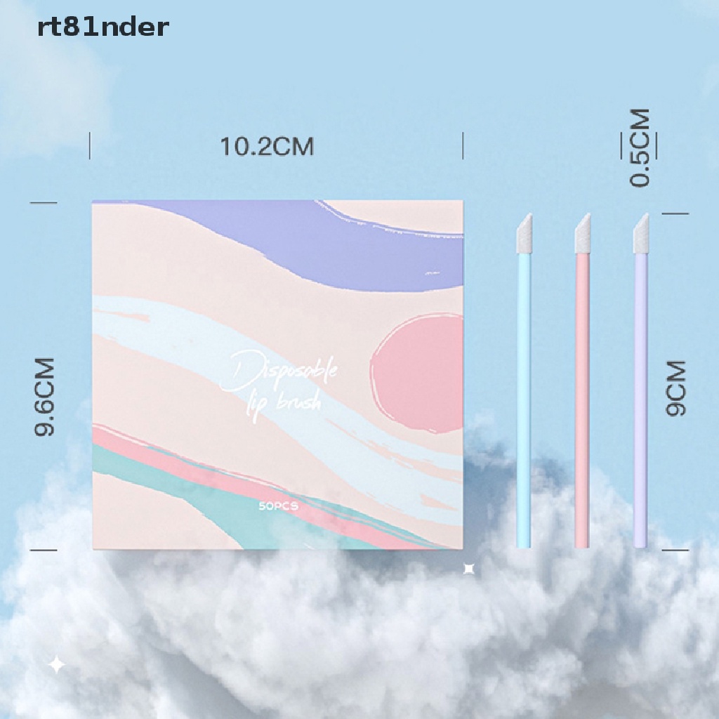 Set 50 Cọ Tô Son Môi Dùng Một Lần Tiện Dụng