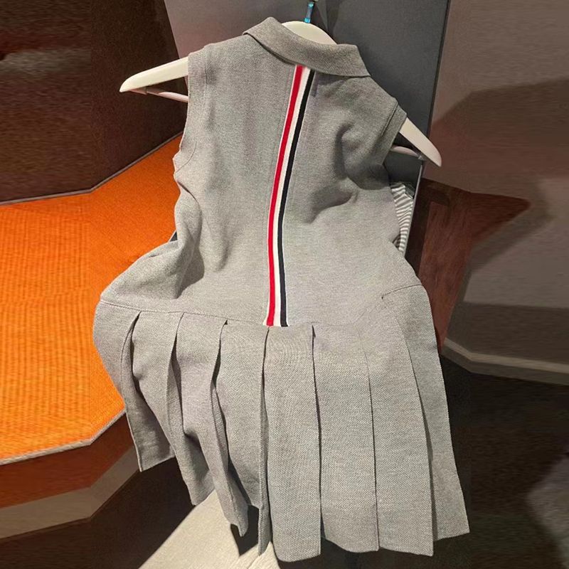 Đầm Polo Sát Nách Thời Trang Mùa Hè Hàn Quốc 2023 Cho Bé Gái