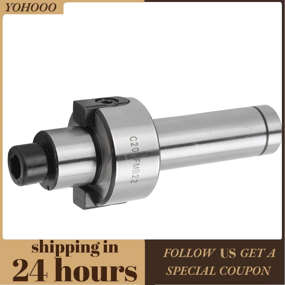 Yohooo Milling Machine Tool Holder CNC Face Cutter Disk Connecting C20‑FMB22♡