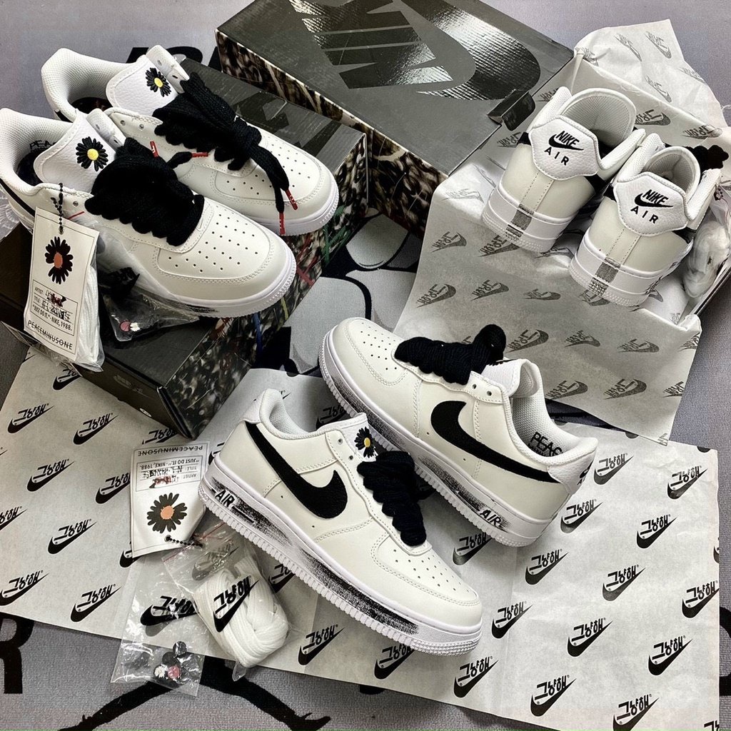 Giày_Nike Air Force 1 hoa cúc, Giày AF1 Nam Nữ Thể ThaoThời Trang Hàng Đẹp Cao Cấp Full Box bill G235