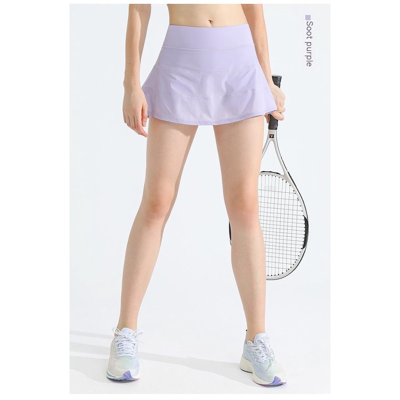 Chân Váy Ngắn Thể Thao Tennis Thấm Hút Mồ Hôi Thoáng Khí Dành Cho Nữ