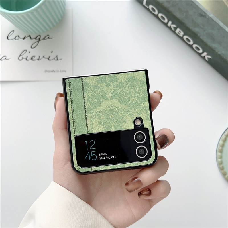 Ốp Điện Thoại Chống Sốc Hình Hoa Cho Samsung Galaxy Z Flip 4 3 Samsung Galaxy Z Flip 3