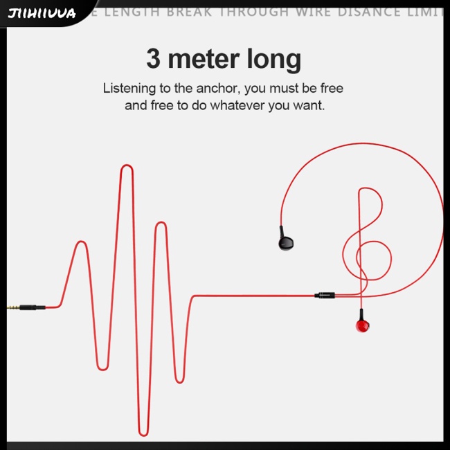 Tai Nghe Có Dây Dài 3m Cho Điện Thoại