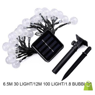 7M 50light ĐÈN DÂY LED BÓNG ĐÈN BI BỌT VÀNG
