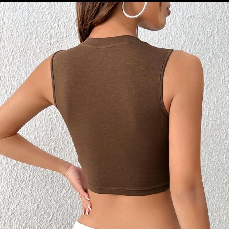 NRVP Áo Lót Ống Màu Trơn Thoáng Khí Có Mút Nâng Ngực Lưng Quyến Rũ Cho Nữ