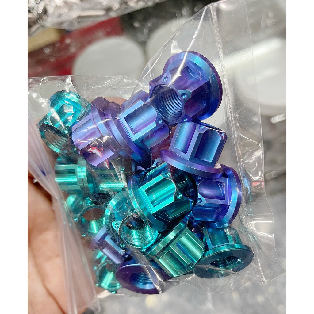 Tán Titan Gr5 - Tán 6li, 8li, 10li, 12li Đầu Hở