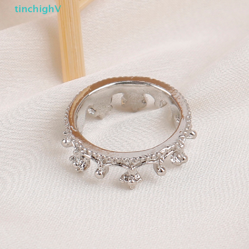 Vương Miện Kim Loại Mini Tỉ Lệ 1: 12 Trang Trí Nhà Búp Bê