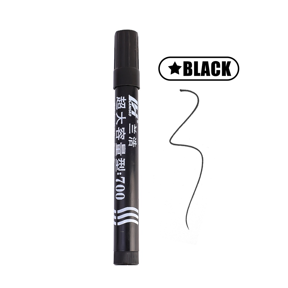 Bút Mực Gel Cỡ Lớn Nhanh Khô Chống Thấm Nước Màu Đen / Đỏ / Xanh Dương Tiện Dụng Cho Học Sinh