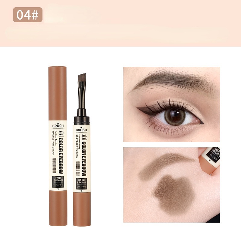 Kem Nhuộm Lông Mày Xixi Thiết Kế Hai Đầu Dễ Lên Màu Tự Nhiên Chống Thấm Nước Không Phai Màu