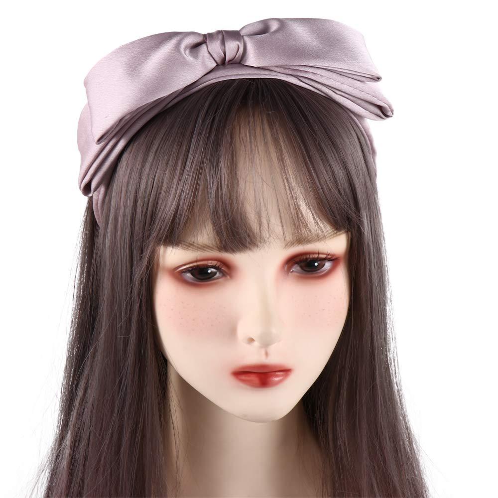 DANES Băng Đô Nơ Xoắn Thời Trang Ngọt Ngào Cho Nữ Rửa Mặt