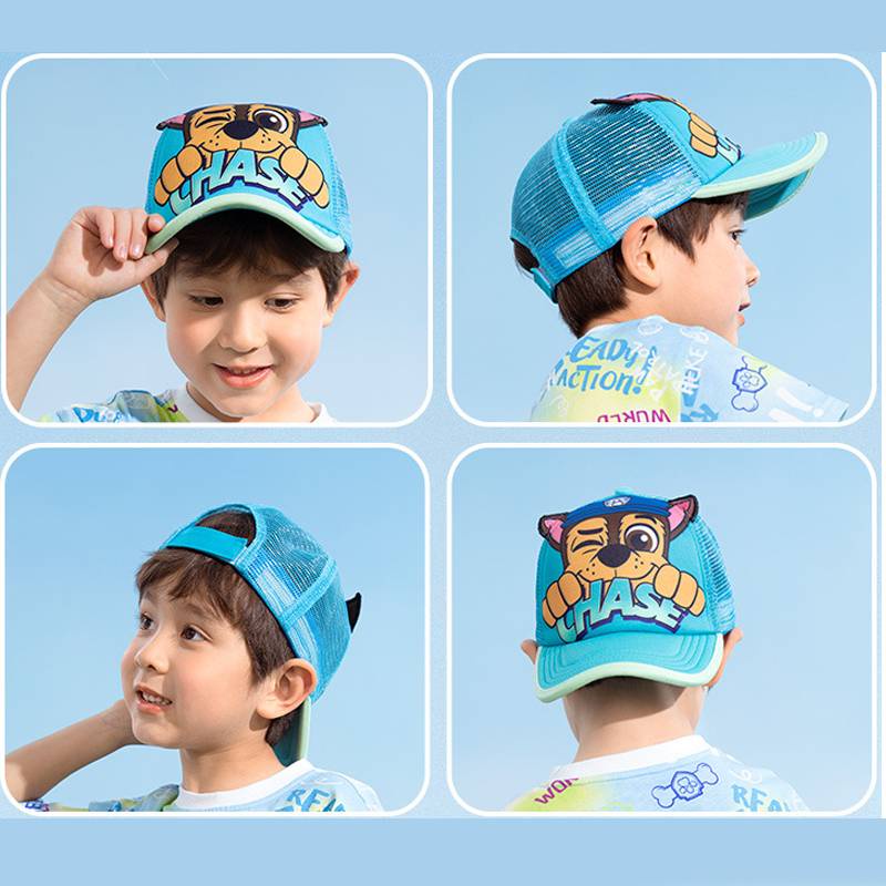 MARSHALL Xue PAW Patrol Mũ Lưỡi Trai Chống Nắng / Gió Giữ Ấm Phong Cách Hàn Quốc Thời Trang Bốn Mùa Cho Bé