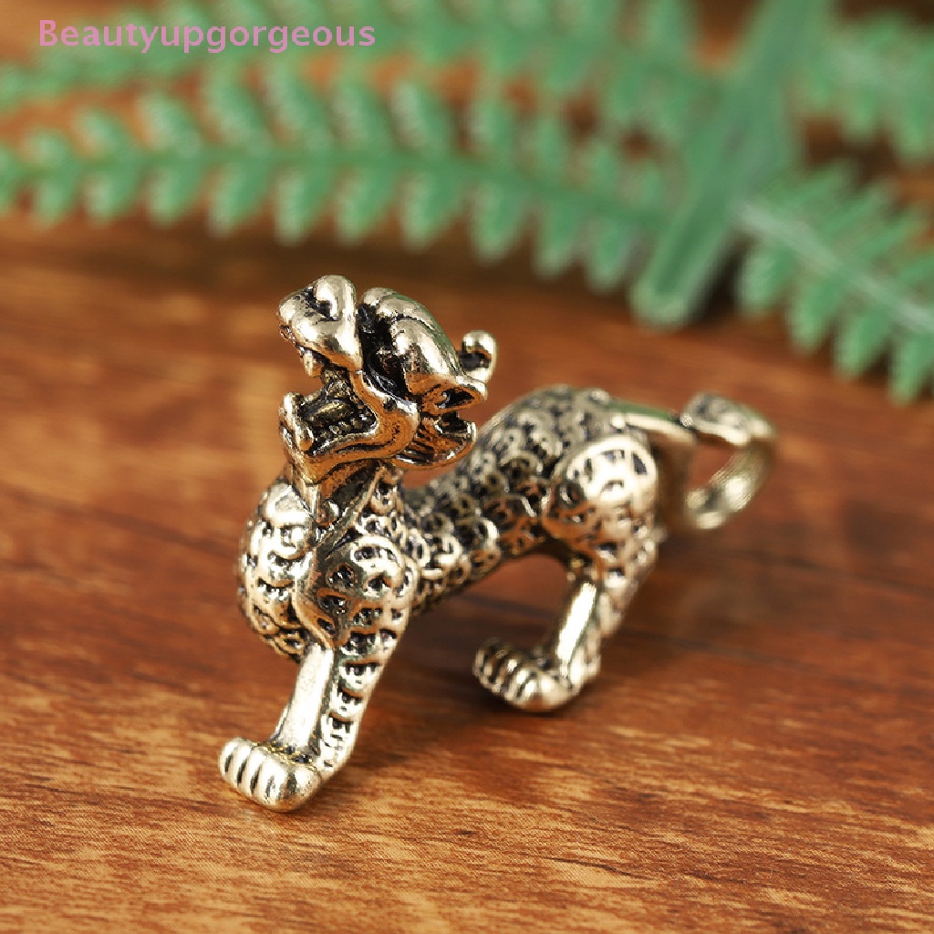 Móc Khóa Hình Động Vật Bằng Đồng Thau Đẹp Mắt