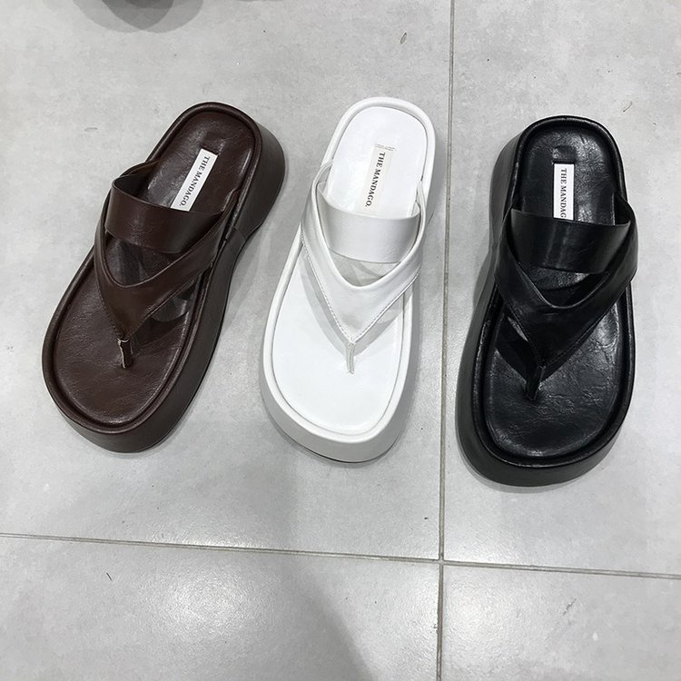 Dép Xỏ Ngón Mùa Hè 2023 Ulzzang Màu Trơn Thoải Mái Dễ Phối Đồ Phong Cách Mới