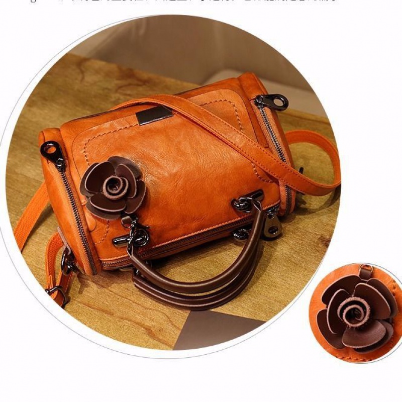 Túi Xách Da Bò Thật Phong Cách retro Cho Nữ