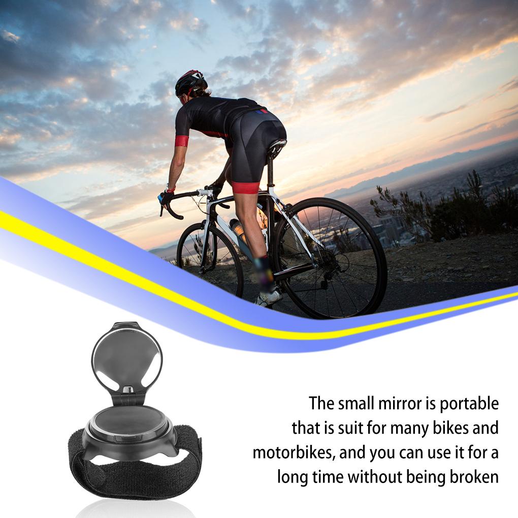 Gương Chiếu Hậu Góc Rộng Tùy Chỉnh Chống Thấm Nước Tiện Dụng Cho Xe Đạp