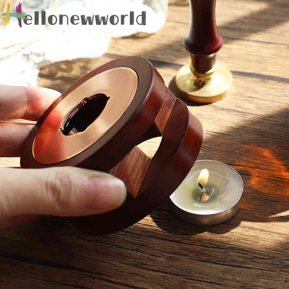 Lò Nung Chảy Sáp Bằng Gỗ Phong Cách Retro Tiện Dụng