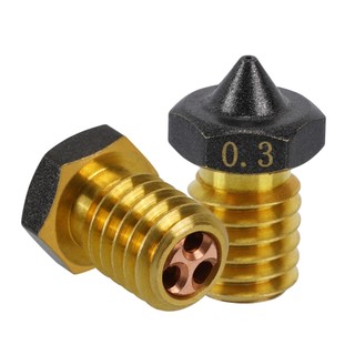 Set 2 vòi phun chtfe e3d v6 0.3mm 0.4mm 0.8mm 1.2mm cho máy in 3d