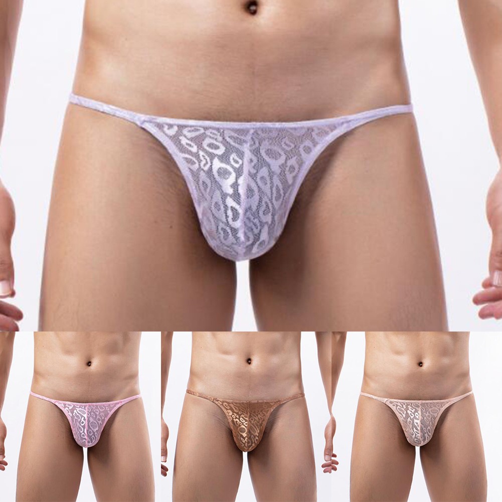 Quần Lót Nam Lọt Khe Lưng Chữ T Xuyên Thấu Gợi Cảm [babykoko]