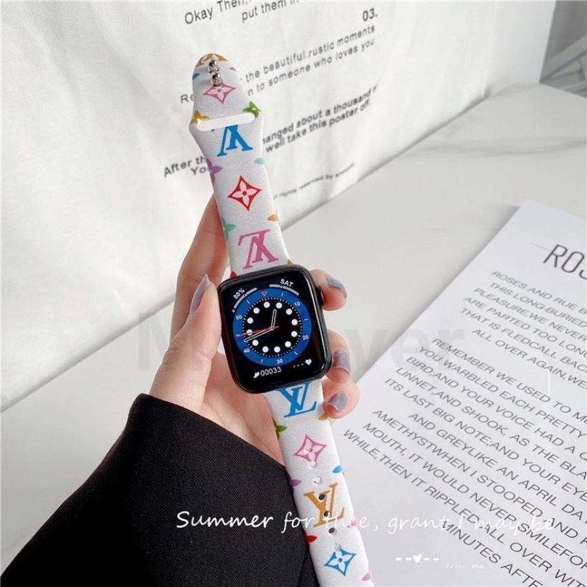 Dây Đeo Đồng Hồ Bằng Silicone Chống Trầy Xước Cho Apple 8 Ultra 7 6 SE 49 45 41 38 40 42 44 mm Series 6 SE 5 4 3 2 1