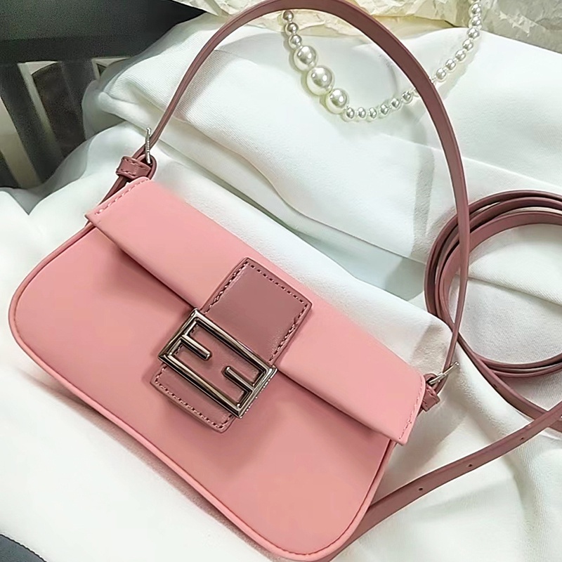 Túi Đeo Vai Màu Trơn Thời Trang Cho Nữ