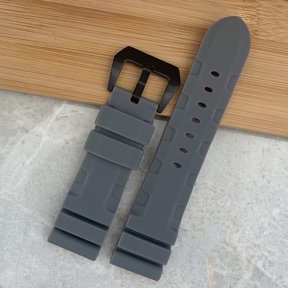 PANERAI Dây Đeo Đồng Hồ Bằng Cao Su Silicone Mềm 24mm 22mm PAM 441 359 Cho Nam