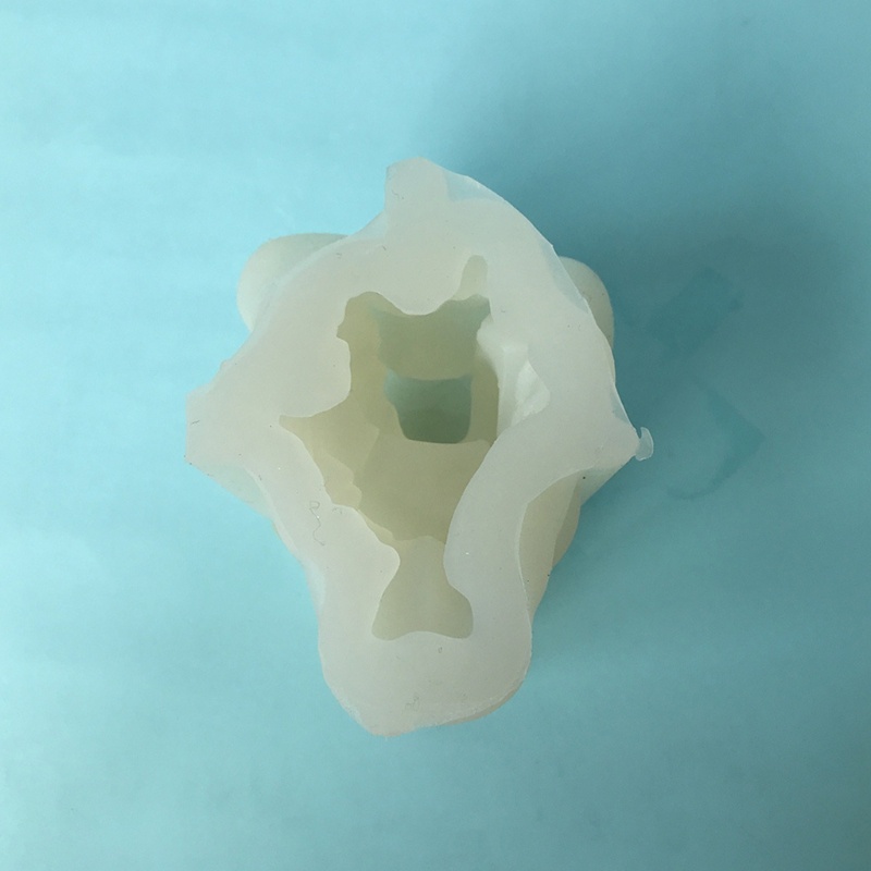 Khuôn Silicone Làm Nến 3D Hình Trụ Có Thể Tái Sử Dụng