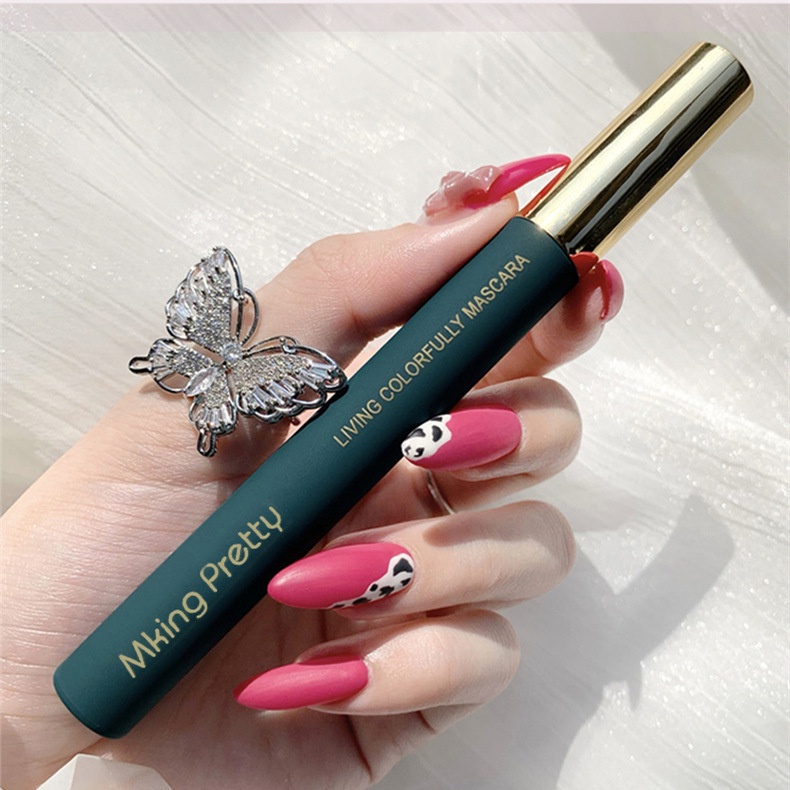 Mascara 4D siêu mảnh lâu trôi, Chuốt mi mềm mịn không lem chồng thấm nước siêu tốt