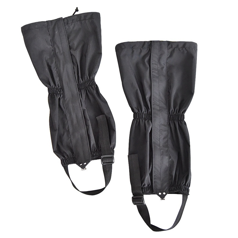 Bộ 2 Bọc Chân Leo Núi / Trượt Tuyết Màu Đen Chống Thấm Nước