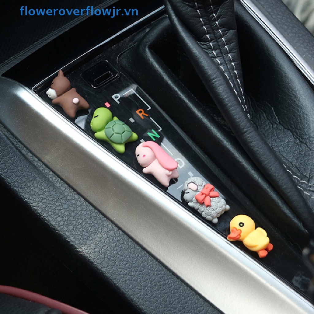 Đồ trang trí Động Vật Mini Dễ Thương Bằng Nhựa Resin Trang Trí Xe Hơi / Xe Máy