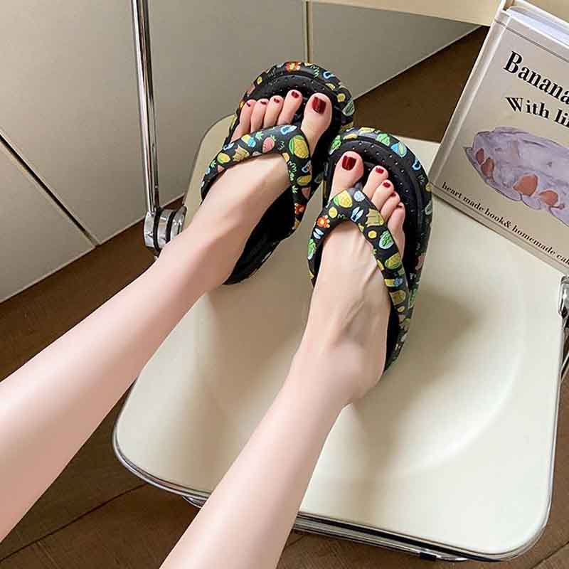 Dép Xỏ Ngón Đi Biển Đế Mềm Thời Trang Dành Cho Nữ