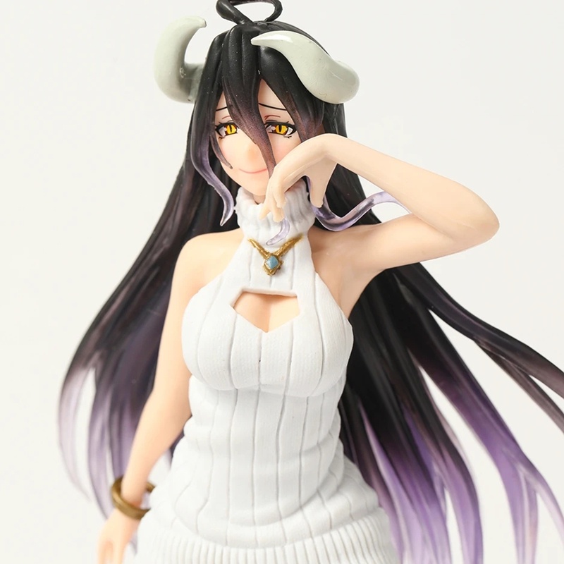 Mô Hình Nhân Vật Albedo Trong Overlord Kích Thước 21cm Chất Lượng Cao Mô Hình Búp Bê Bằng PVC Dùng Trang Trí