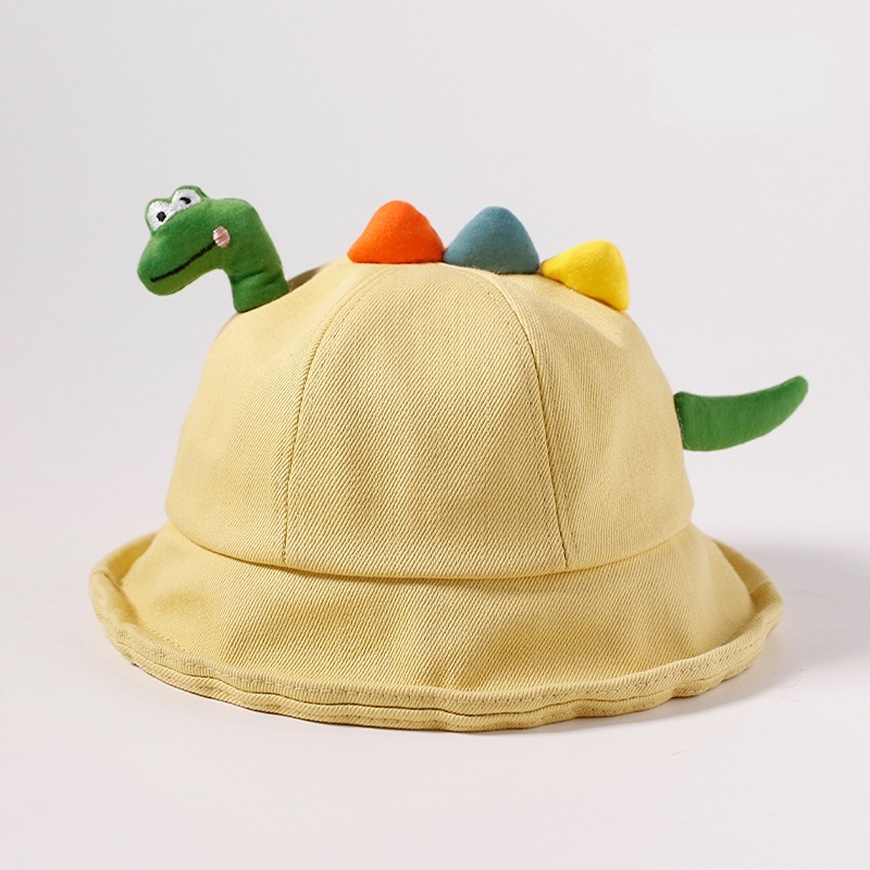 Nón Tai Bèo Chống Nắng Hình Khủng Long Siêu Dễ Thương Phong Cách Hàn Quốc Cho Bé Trai Và Gái