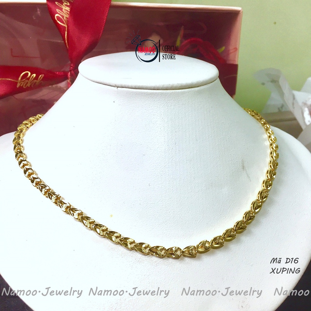 Dây Chuyền Trơn Hàng Cao Cấp D16 bền Màu Bảo Hành 6 tháng Ko Đen Gỉ, Dùng Hàng Ngày