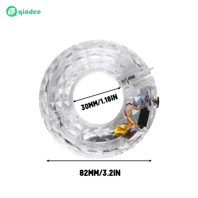 Đèn Led Cảnh Báo Cảm Biến Thông Minh Chống Nước Gắn Bánh Xe Đạp Cho Trẻ Em