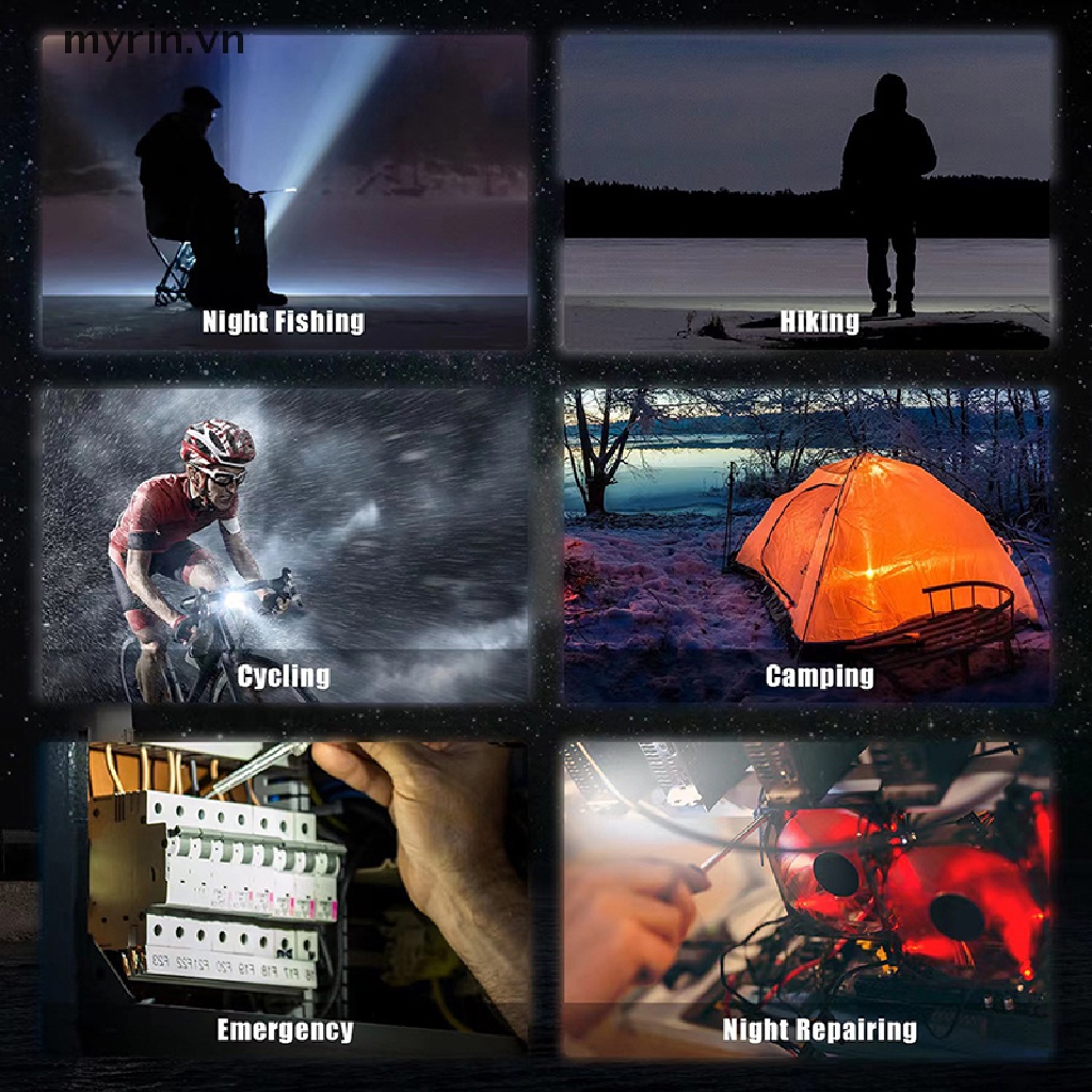 Đèn Pin LED COB Sạc USB Thiết Kế Nhỏ Gọn Tiện Dụng